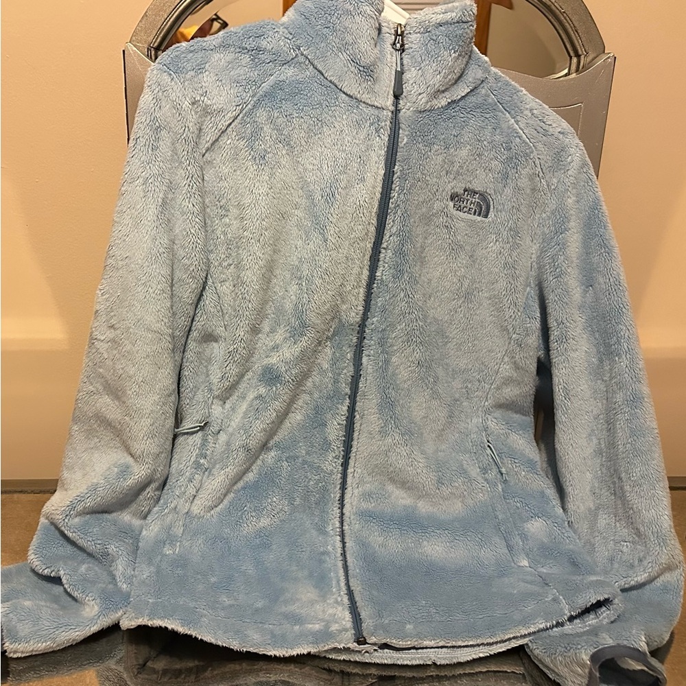 The North Face Women's Light Blue Fleece Jacket